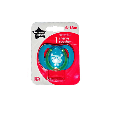 Tommee Tippee Essentials Cherry Soother For 6-18m - Green