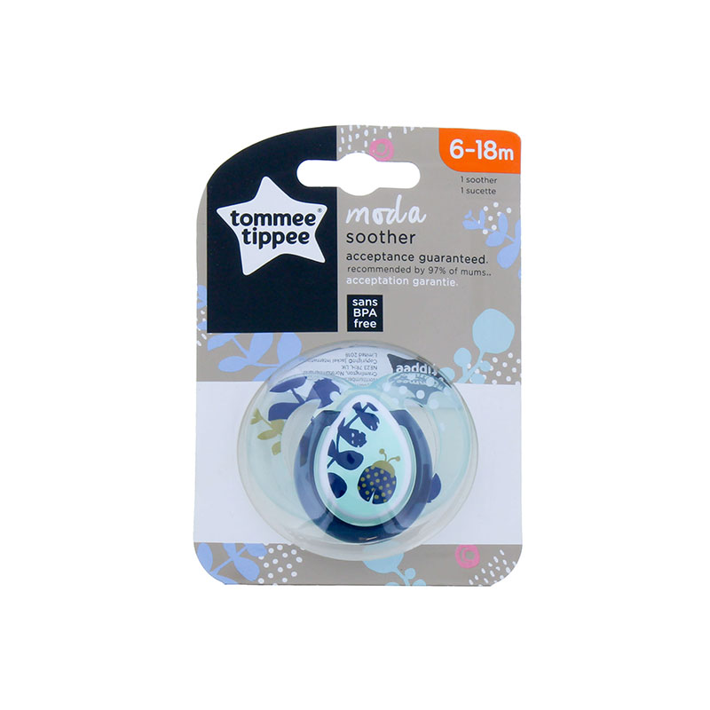 Tommee Tippee Moda Silicone Soother 6-18 Months