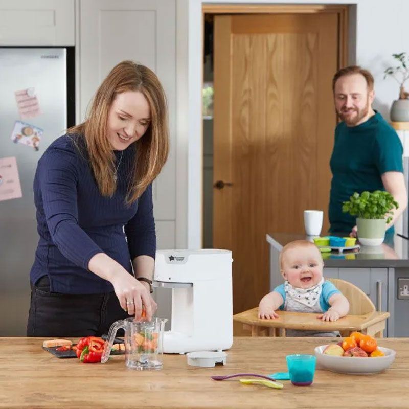 Tommee Tippee Quick Cook Baby Food Maker Steams And Blender (2250)