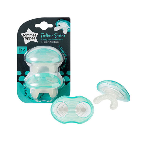 Tommee Tippee Teethe & Soothe 2 Easy Reach Teethers 3M+