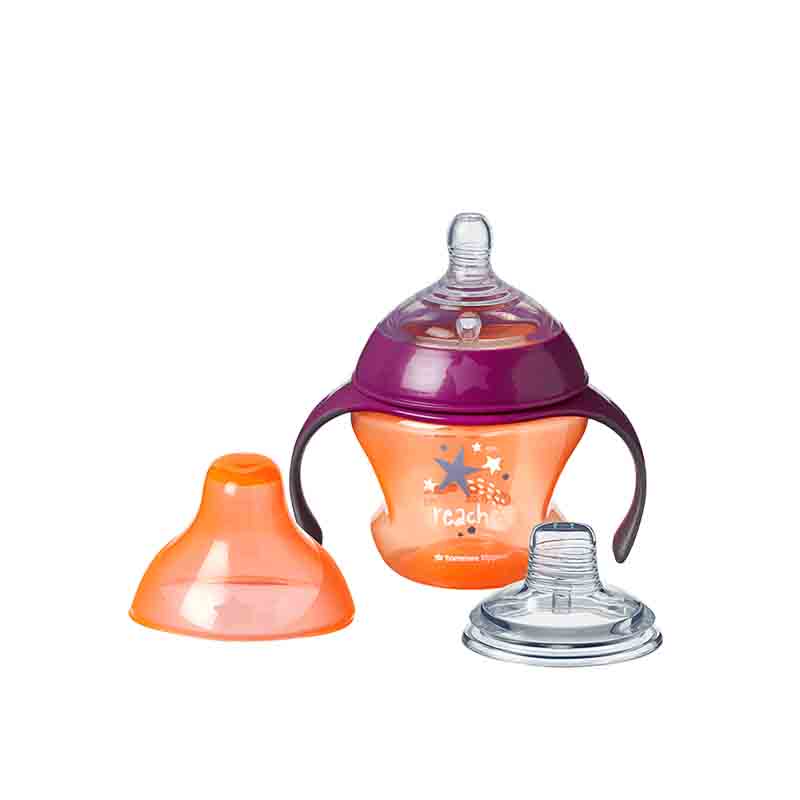 Tommee Tippee Transition Baby's 1st Soft Spout Cup 4m+ 150ml - Orange (0805)