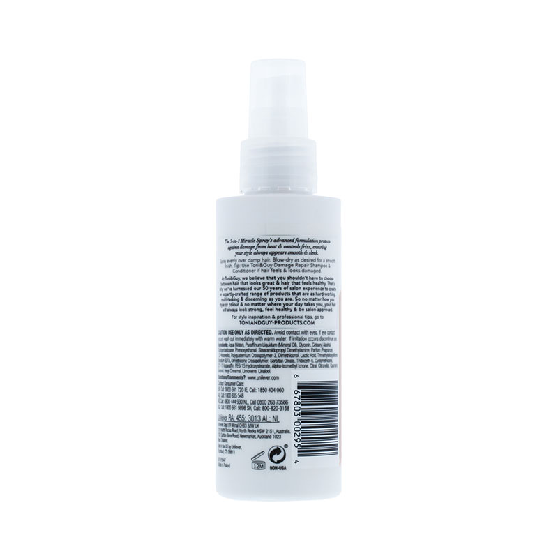 Toni & Guy 5-in-1 Miracle Heat & Humidity Protection Spray 125ml