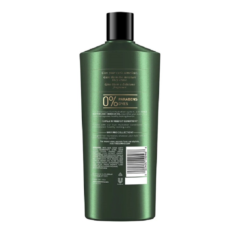 TRESemme Botanique Curl Hydration Shampoo For Soft,Smooth Curls Hair 650ml