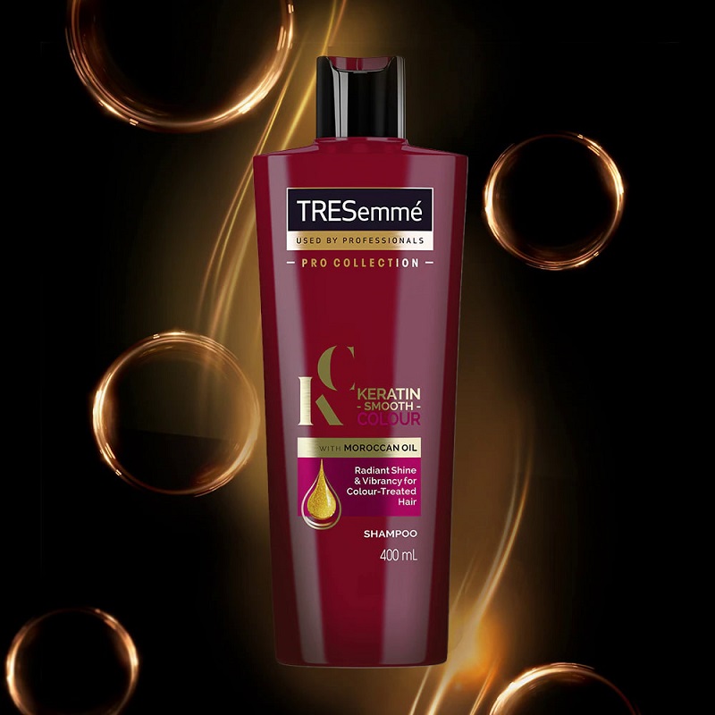 TRESemme Keratin Smooth Colour with Moroccan Oil Shampoo 400ml