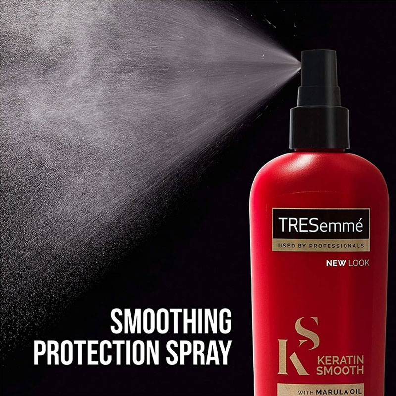 Tresemme Keratin Smooth Heat Protect Spray With Marula Oil 236ml