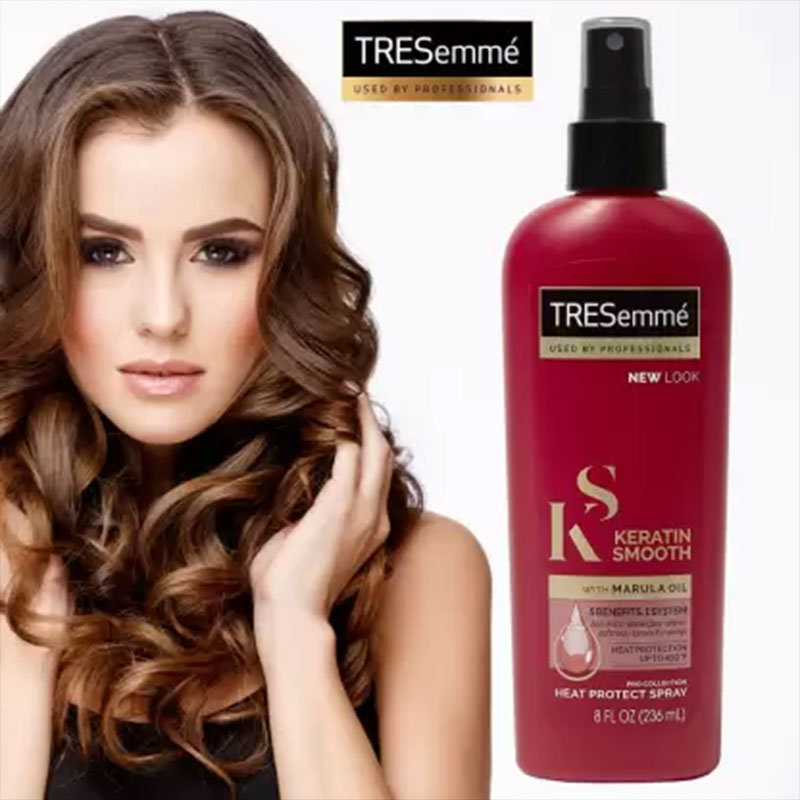 Tresemme Keratin Smooth Heat Protect Spray With Marula Oil 236ml