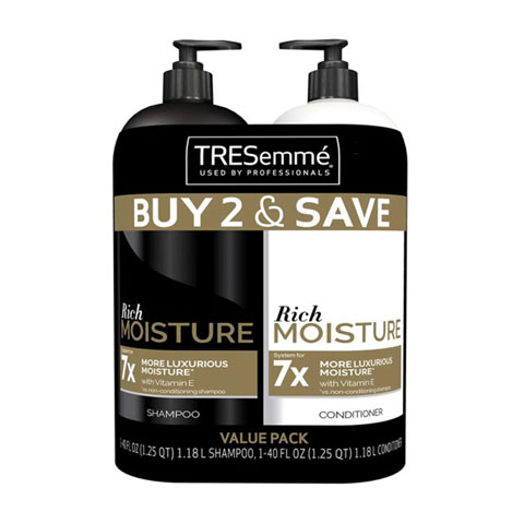 TRESemme Moisture Rich Shampoo & Conditioner Value Pack
