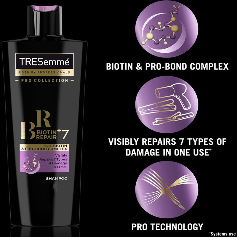 TRESemme Pro Collection Biotin + Repair 7 Shampoo 700ml