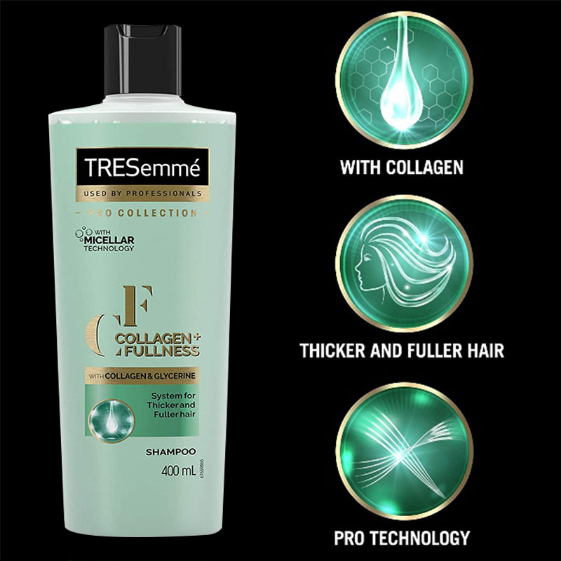 Tresemme Pro Collection Collagen + Fullness Shampoo 400ml