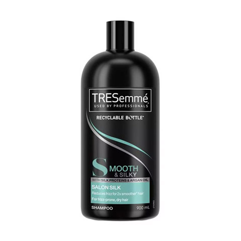 Tresemme Smooth & Silky Salon Silk Shampoo For Dry, Frizz Prone Hair 900ml