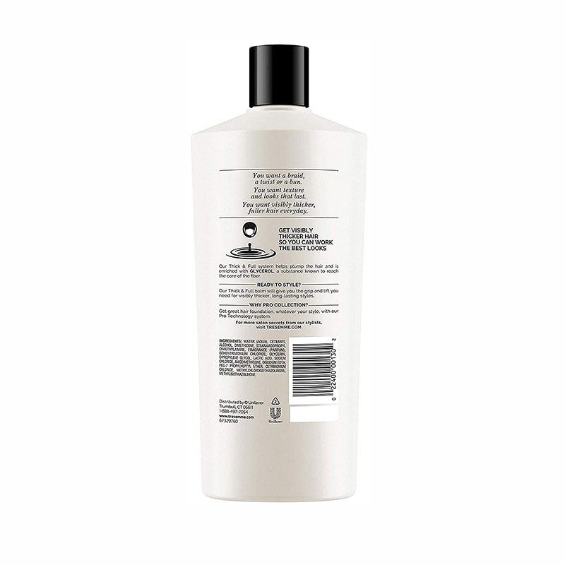 Tresemme Thick & Full With Glycerol Pro Collection Conditioner 650ml