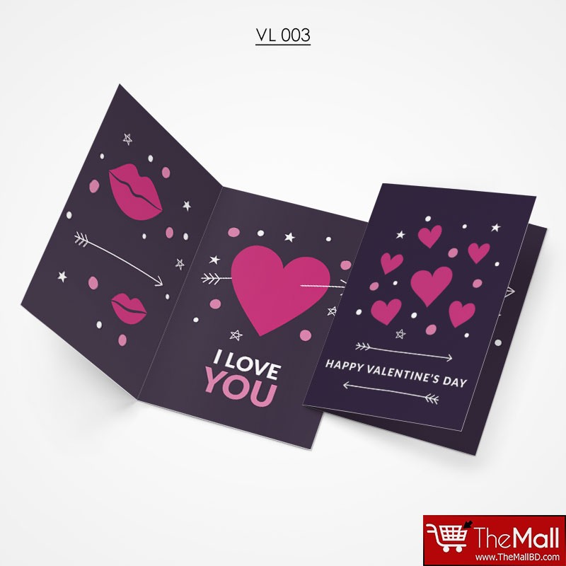 Valentine Gift Card - VL003