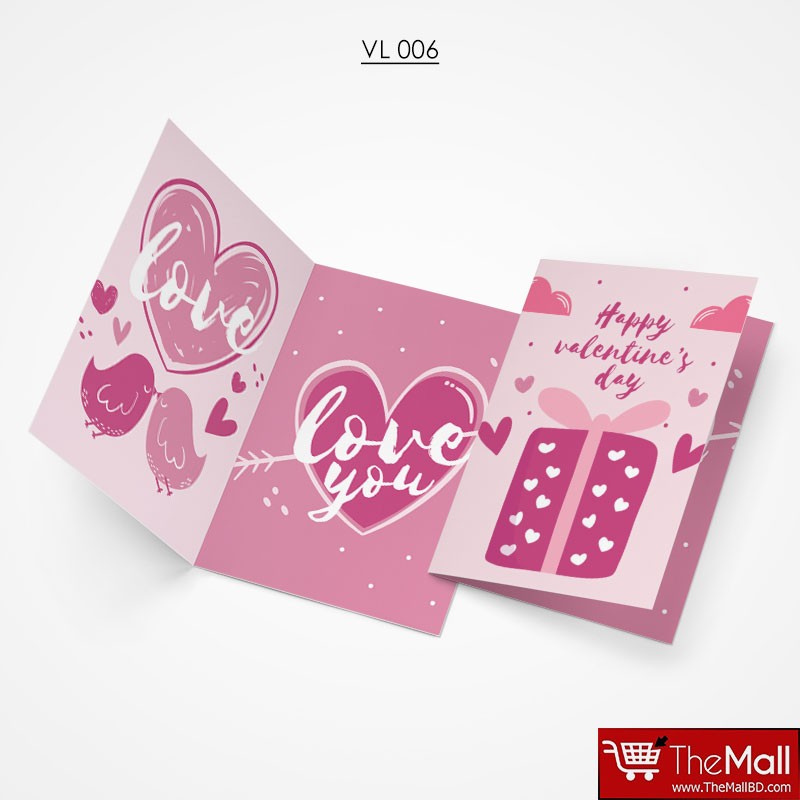 Valentine Gift Card - VL006