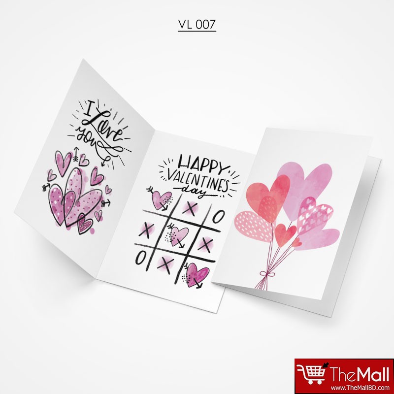 Valentine Gift Card - VL007