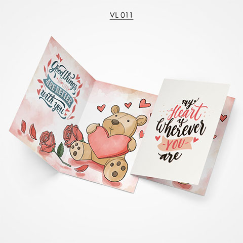 Valentine Gift Card - VL011