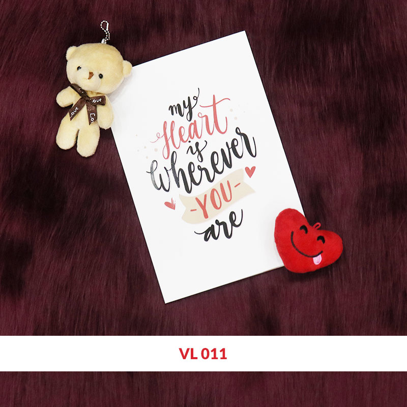 Valentine Gift Card - VL011