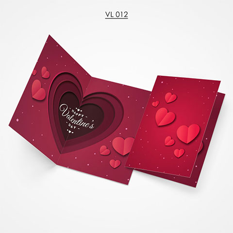 Valentine Gift Card - VL012