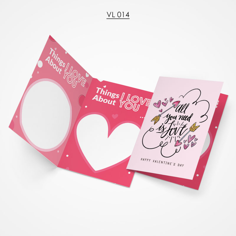 Valentine Gift Card - VL014