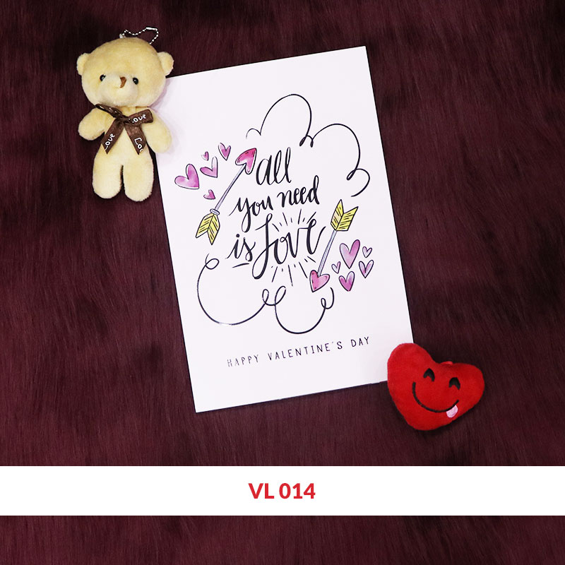Valentine Gift Card - VL014