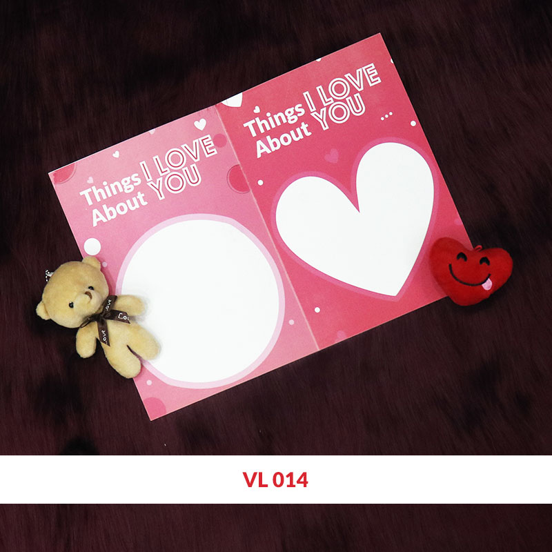 Valentine Gift Card - VL014