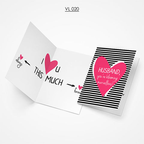 Valentine Gift Card - VL020