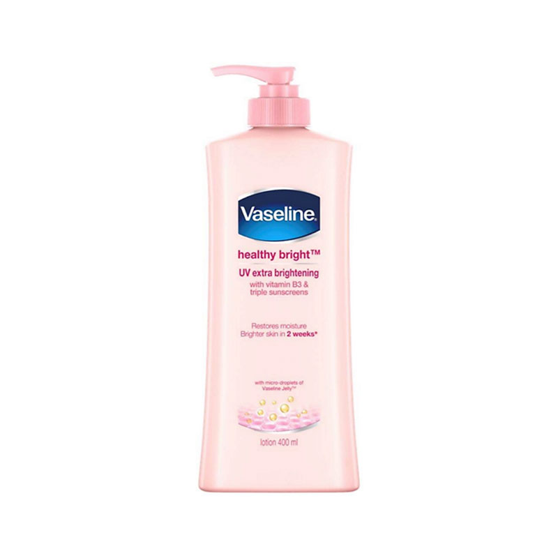 Vaseline Healthy Bright UV Extra Brightening With Vitamin B3 Lotion 400ml