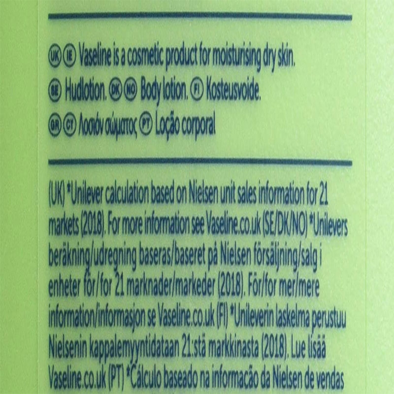 Vaseline Intensive Care Aloe Soothe Lotion 200ml