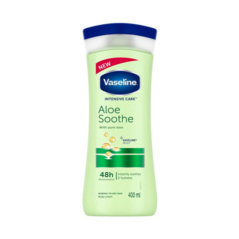 Vaseline Intensive Care Aloe Soothe Lotion for Normal To Dry Skin 400ml