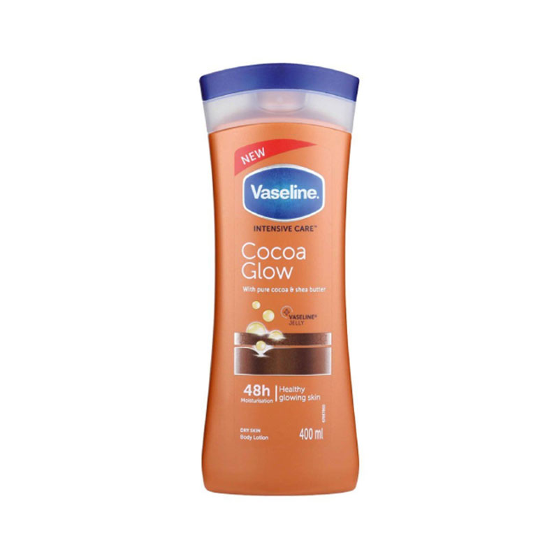 Vaseline Intensive Care Cocoa Glow With Pure Cocoa & Shea Butter Body Lotion 400ml