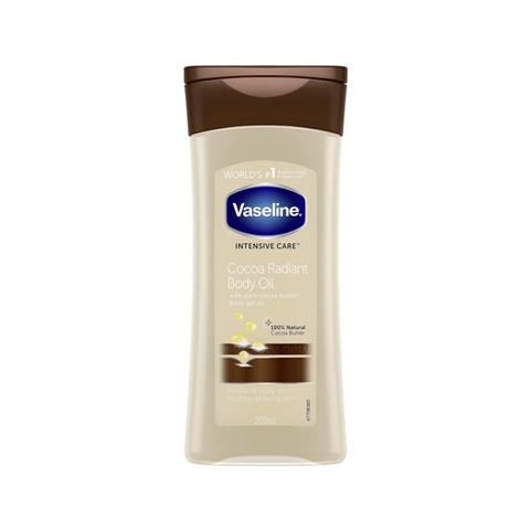 Vaseline Intensive Care Cocoa Radiant Body Gel Oil 200ml