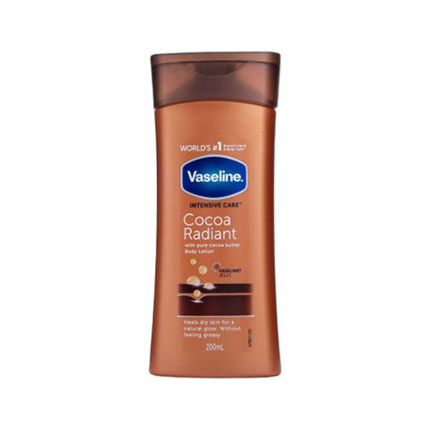 Vaseline Intensive Care Cocoa Radiant Body Lotion 200ml