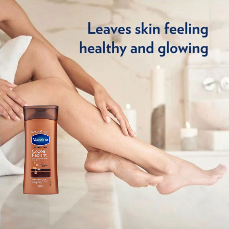 Vaseline Intensive Care Cocoa Radiant Body Lotion 200ml
