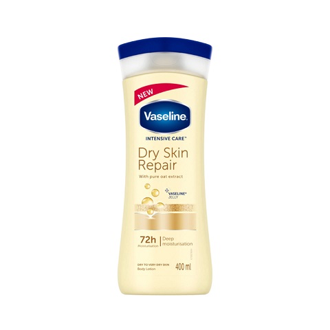 Vaseline Intensive Care Dry Skin Repair 72h Moisturisation Body Lotion 400ml