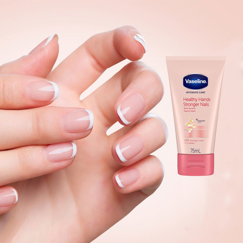 Vaseline Intensive Care Healthy Hands Stronger Nails Hand Cream 75ml
