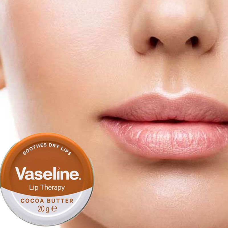 Vaseline Lip Therapy Petroleum Jelly Cocoa Butter 20g