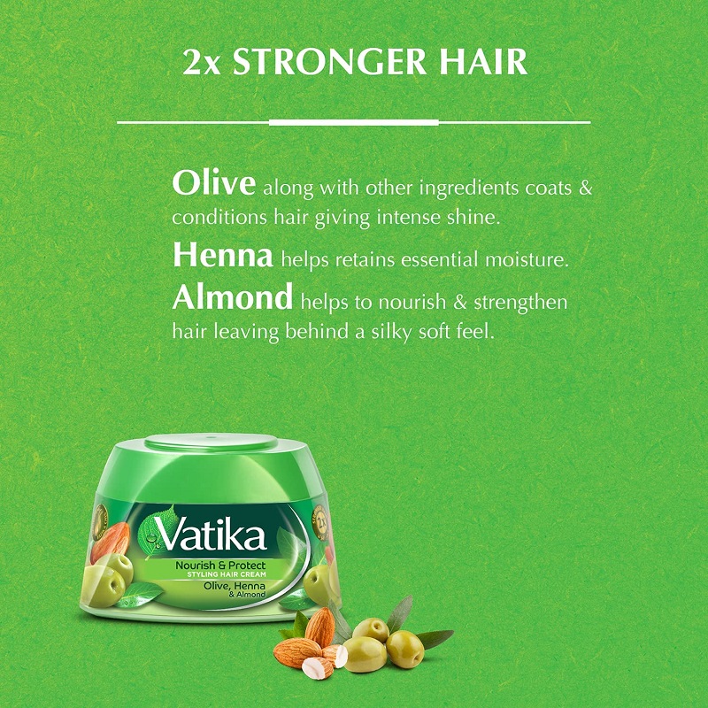 Vatika Nourish & Protect Styling Hair Cream 140ml