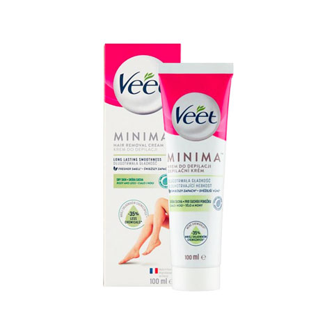 Veet Minima Hair Removal Cream For Dry Skin 100ml