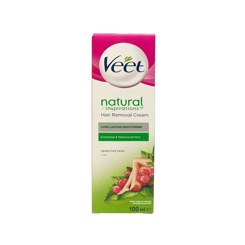 Veet Natural Inspirations Hair Removal Cream 100ml || The MallBD Veet Natural Inspirations Hair Removal Cream 100ml || The MallBD
