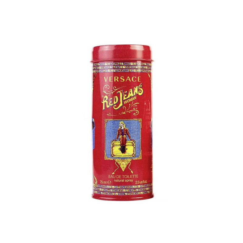 Versace Cologne Red Jeans Woman Eau De Toilette Natural Spray 75ml