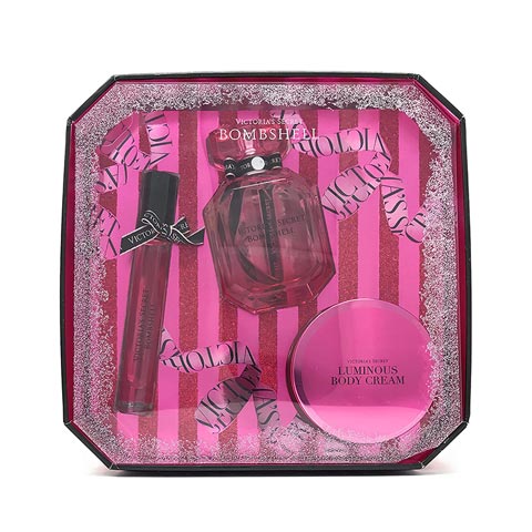 Victoria's Secret Bombshell 3 Piece Gift Set (8536)