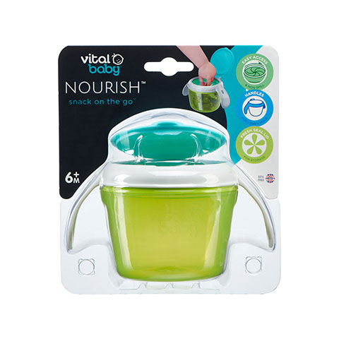 Vital Baby Nourish Snack On The Go 6m+ Pot - Green