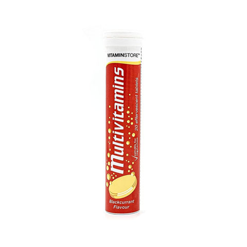 Vitamin store Multivitamins Tablets Blackcurrant Flavour - 20 Effervescent Tablets