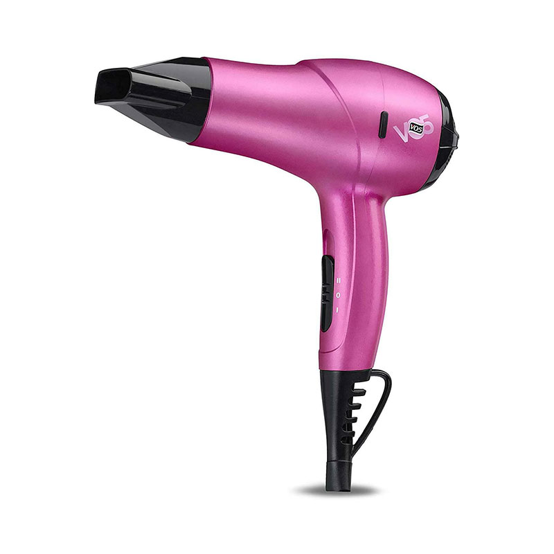 VO5 On The Go 1200w Mini Hair Dryer Pink - 1200W