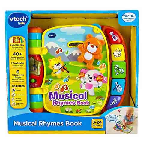 VTech Baby Musical Rhymes Book (7033)