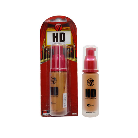 W7 12 Hour HD Foundation 30ml - Suede