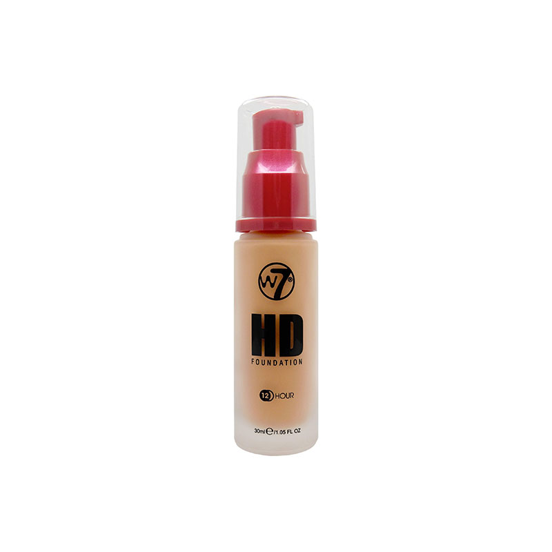 W7 12 Hour HD Foundation 30ml - Tan