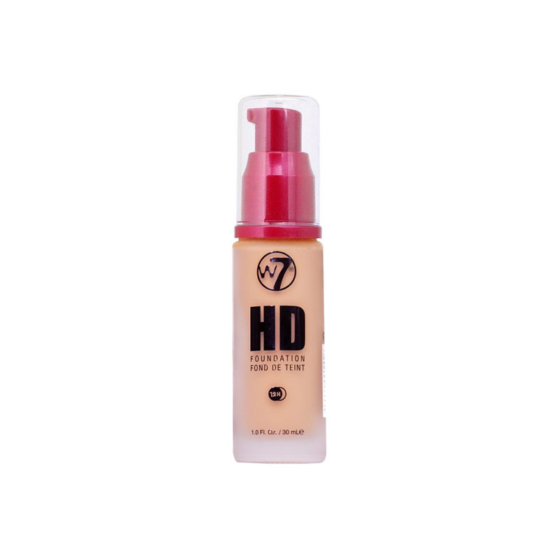 W7 12 Hour HD Foundation - Honey