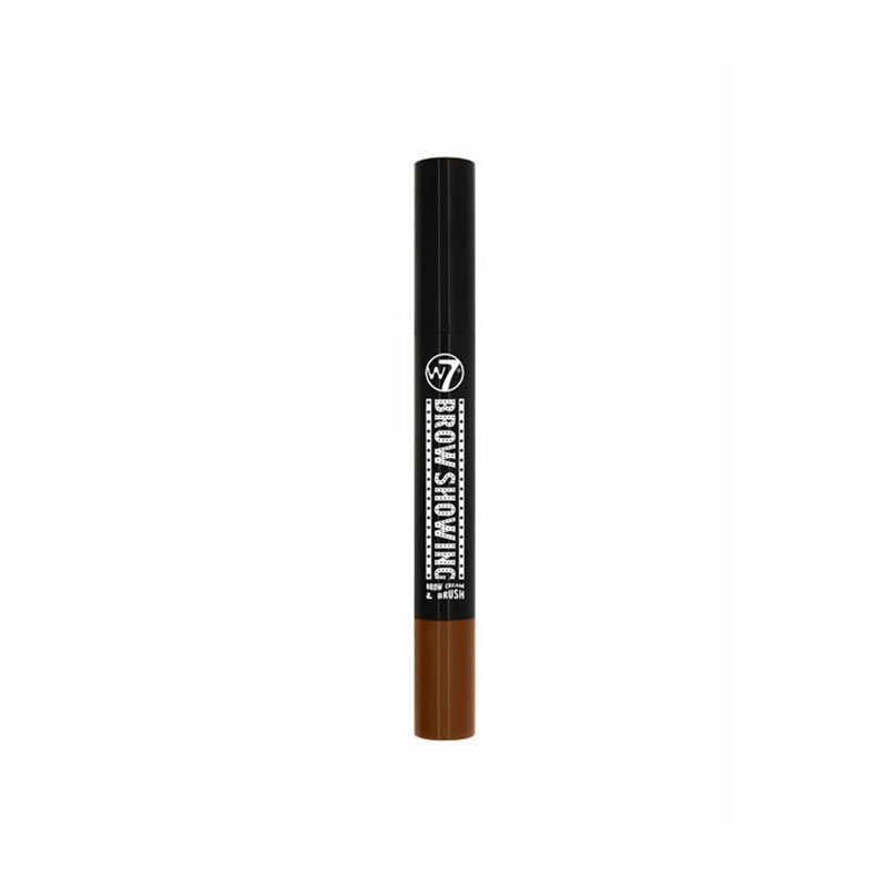 W7 Brow Showing Eyebrow Cream & Brush - Brunette