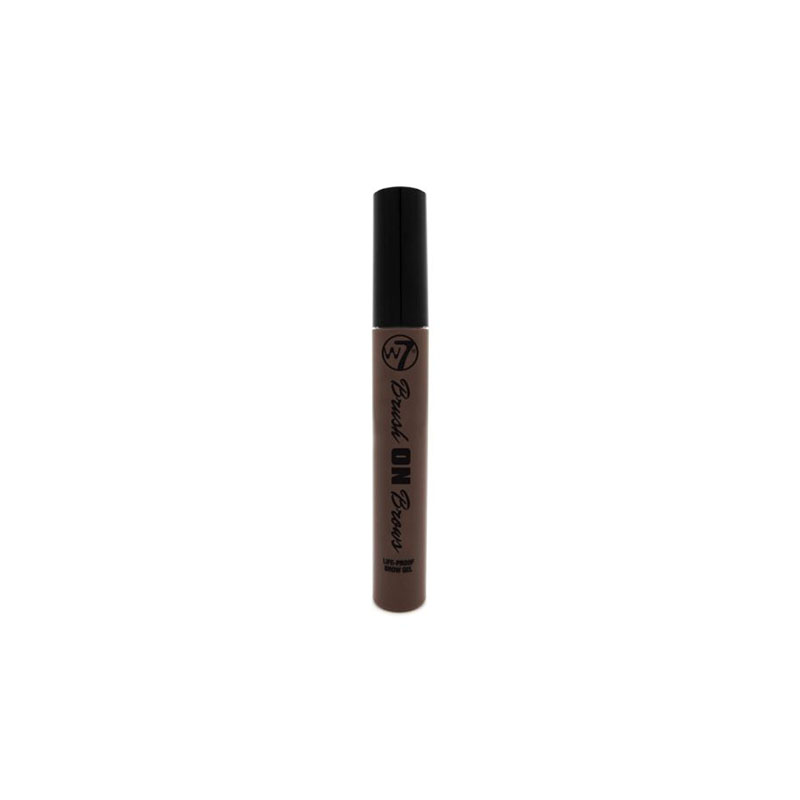 W7 Brush On Brows Brow Gel - Dark Brown