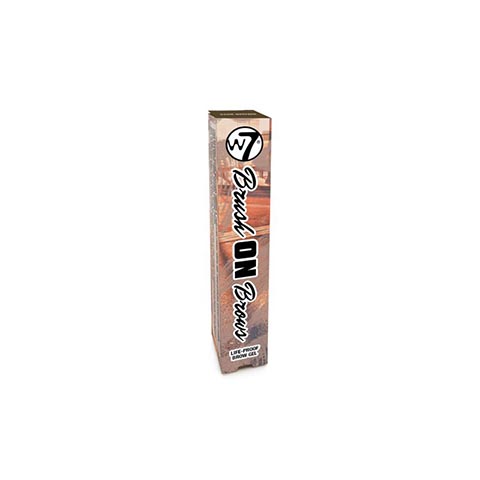 W7 Brush On Brows Brow Gel - Dark Brown